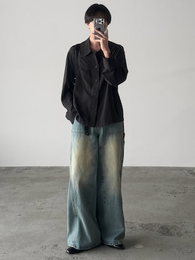 「Llife（ライフ）のアイテム」を使った、しーさん（メンズ・177cm）の春コーディネート