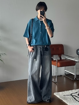 「アイテム（腕時計）」を使った、しーさん（メンズ・177cm・20代）の夏コーディネート