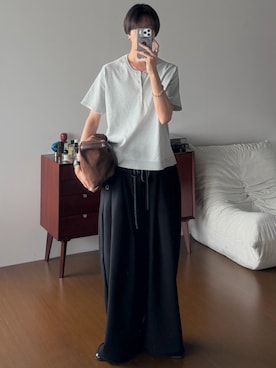 「HARUTA（ハルタ）のアイテム」を使った、しーさん（メンズ・177cm）の夏コーディネート
