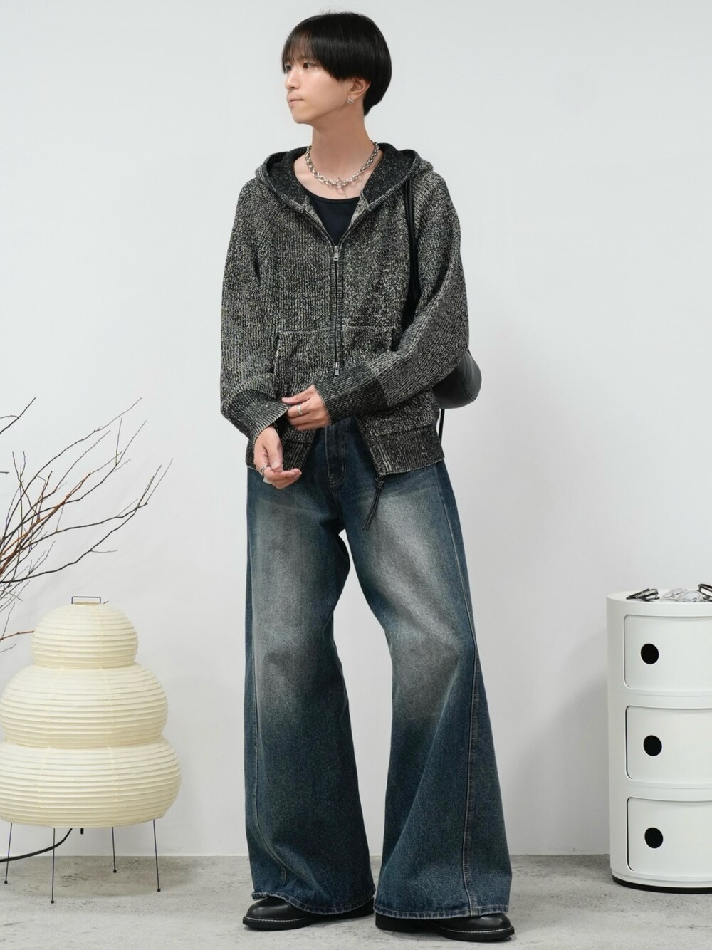 Llife（ライフ）の「Llife BOTTON PIERCE（ピアス（両耳用））」 - WEAR