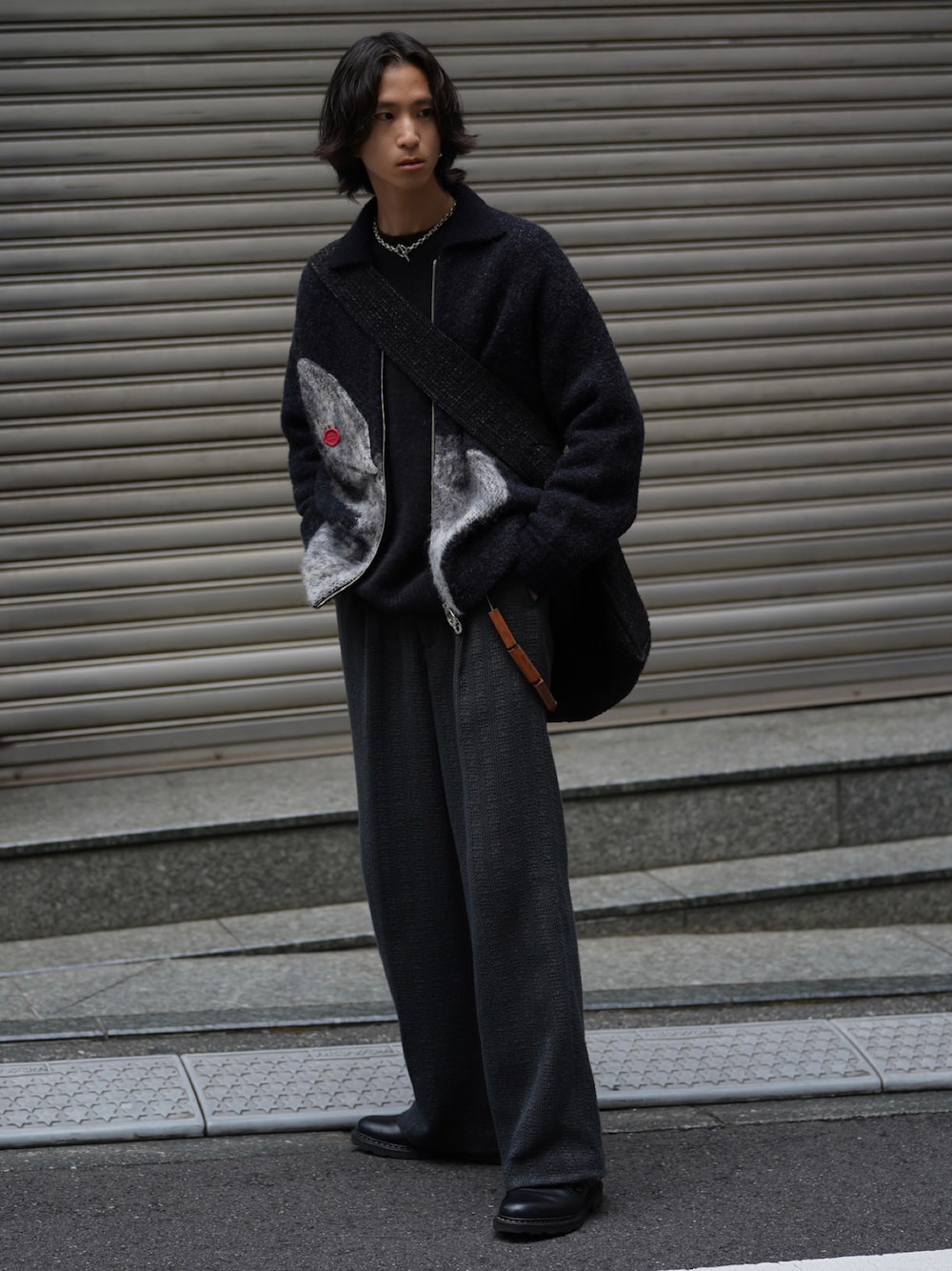 SHINYAKOZUKA 23AW LISTEN TO THE POCKET ｼﾞｬｹｯﾄ S ﾋﾟﾝｸ shinyakozuka