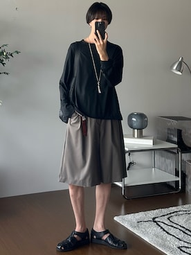 「アイテム（キーケース/キーアクセサリー）」を使った、しーさん（メンズ・177cm・20代）の秋コーディネート