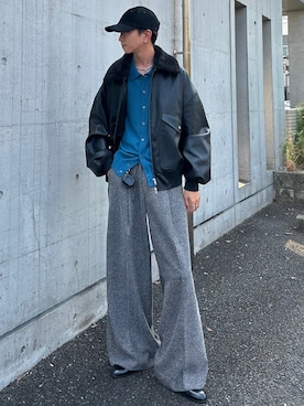 「アイテム（香水）」を使った、しーさん（メンズ・177cm）の秋コーディネート