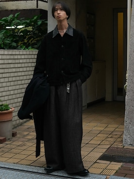 「アイテム（ピアス（両耳用））」を使った、しーさん（メンズ・177cm・20代）の秋コーディネート