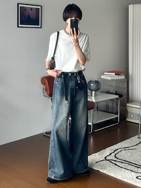 「アイテム（アナログ腕時計）」を使った、しーさん（メンズ・177cm）の秋コーディネート