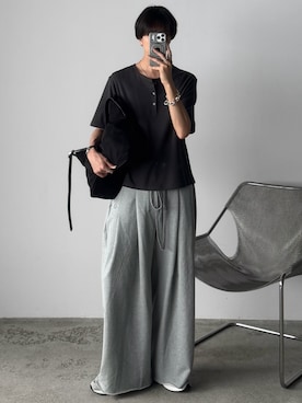 しーさん（メンズ・177cm）の春コーディネート