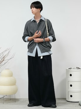 「アイテム（腕時計）」を使った、しーさん（メンズ・177cm）の秋コーディネート