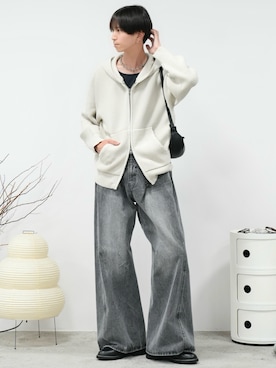 「アイテム（ピアス（両耳用））」を使った、しーさん（メンズ・177cm・20代）の秋コーディネート