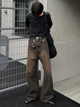 「Llife（ライフ）のアイテム」を使った、しーさん（メンズ・177cm）の春コーディネート