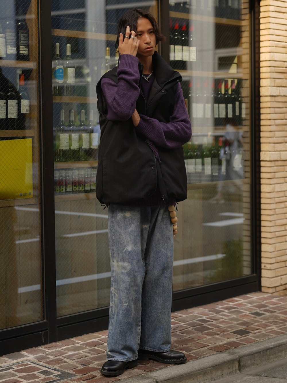 しー|LIDNMのダウンベストを使ったコーディネート - WEAR