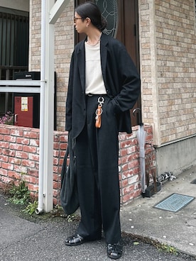 しーさん（メンズ・176cm）の春コーディネート