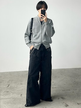 「アイテム（フレグランス）」を使った、しーさん（メンズ・177cm）の秋コーディネート