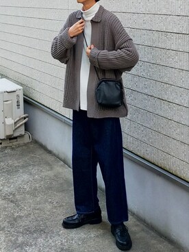 LIDNM(リドム)の「LILY YARN KNIT BLOUSON(ブルゾン)」 - WEAR