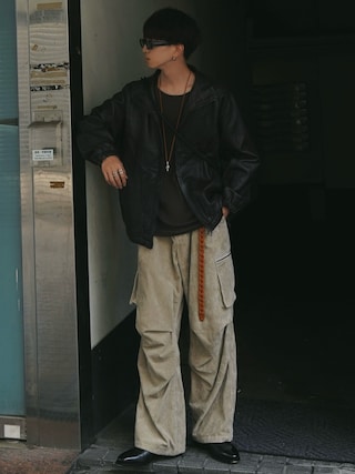 ジャケット・アウター LIDMN FADED SHEEP SKIN TRACK JACKET 240822genji56.jpg?v=20240822131335