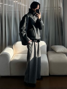 「アイテム（PC・スマホグッズ/家電）」を使った、しーさん（メンズ・177cm）の冬コーディネート