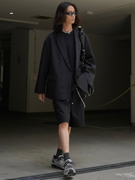 「アイテム（ウォレットチェーン）」を使った、しーさん（メンズ・176cm）の春コーディネート