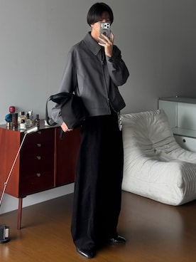 「Llife（ライフ）のアイテム」を使った、しーさん（メンズ・177cm）の秋コーディネート