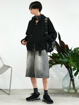 「アイテム（キーケース/キーアクセサリー）」を使った、しーさん（メンズ・177cm・20代）の夏コーディネート