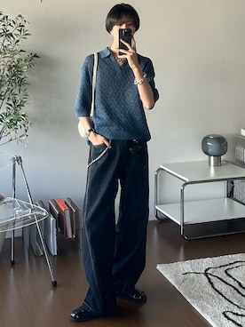 「アイテム（ピアス（両耳用））」を使った、しーさん（メンズ・177cm）の夏コーディネート