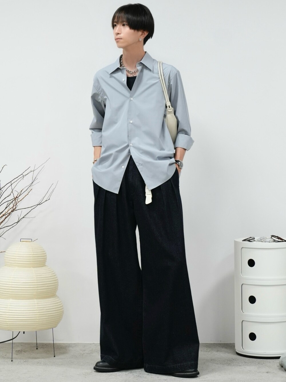 Llife（ライフ）の「Llife BOTTON PIERCE（ピアス（両耳用））」 - WEAR