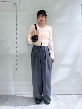 「FREE'S MART（フリーズマート）のアイテム（パンツ）」を使った、kotomiさん（レディース・156cm）の秋コーディネート