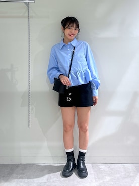 「FREE'S MART（フリーズマート）のアイテム（パンツ）」を使った、kotomiさん（レディース・156cm）の秋コーディネート