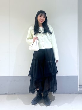 「FREE'S MART（フリーズマート）のアイテム（バッグ）」を使った、kotomiさん（レディース・156cm）の秋コーディネート