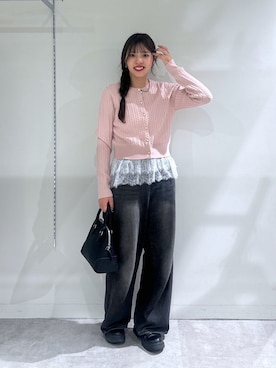 「FREE'S MART（フリーズマート）のアイテム（パンツ）」を使った、kotomiさん（レディース・156cm）の秋コーディネート
