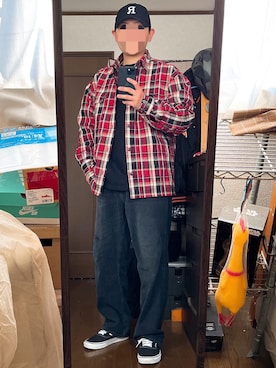 アスパラガスさん（メンズ・170cm）の冬コーディネート