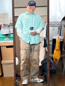 アスパラガスさん（メンズ・170cm）の秋コーディネート