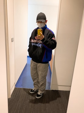 アスパラガスさん（メンズ・170cm）の冬コーディネート