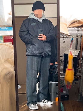 アスパラガスさん（メンズ・170cm）の冬コーディネート