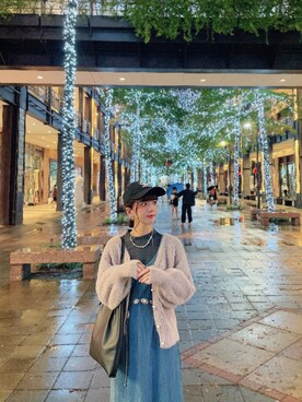 「TAIPEI」｜「アイテム（ジャケット/アウター）」を使った、Kinamiさん（レディース・158cm）の秋コーディネート
