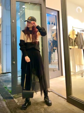 「キャットストリート」｜Zoeyさん（レディース・160cm）の冬コーディネート