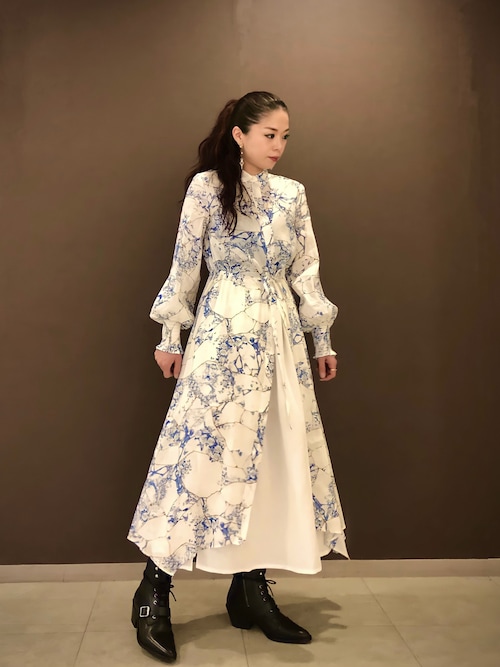 ワンピース ALLSAINTS FLEUR BURUBERU DRESS ALLSAINTS Fleur Buruberu Dress in White | REVOLVE