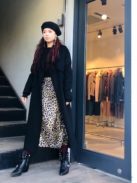 Zoeyさん(レディース・160cm)の冬コーディネート