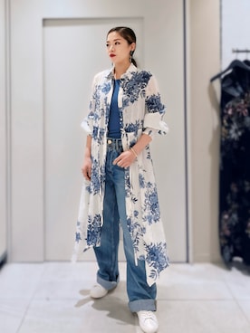 Zoeyさん（レディース・160cm）の春コーディネート