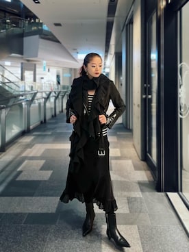 Zoeyさん（レディース・160cm）の秋コーディネート