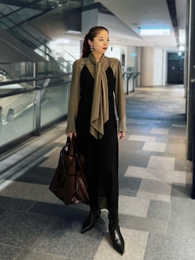 Zoeyさん（レディース・160cm）の秋コーディネート
