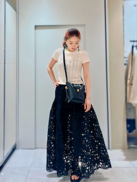 Zoeyさん（レディース・160cm）の春コーディネート