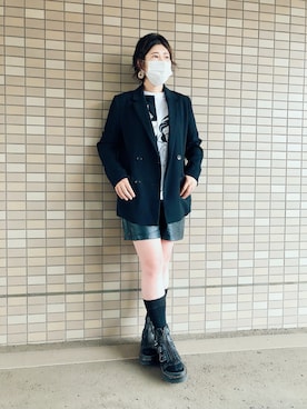 「LUCA/LADY LUCK LUCA（ルカ/レディラックルカ）のアイテム（パンツ）」を使った、nyanko34さん（レディース・157cm）の夏コーディネート