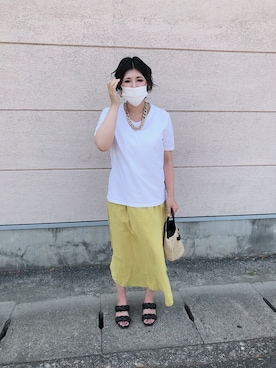 「a-jolie（アジョリー）のアイテム」を使った、nyanko34さん（レディース・157cm）の春コーディネート