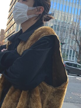 「LEGENDA（レジェンダ）のアイテム（ジャケット/アウター）」を使った、muさん（メンズ・176cm）の冬コーディネート