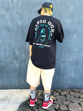 坂本聖矢さん（メンズ・164cm）の夏コーディネート