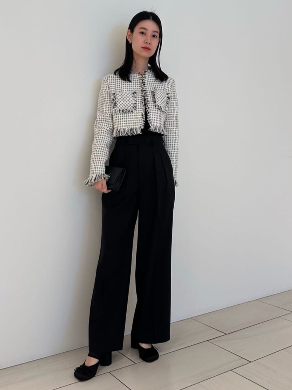 EDITION（エディション）の「トロピカルウール 2タックワイド  