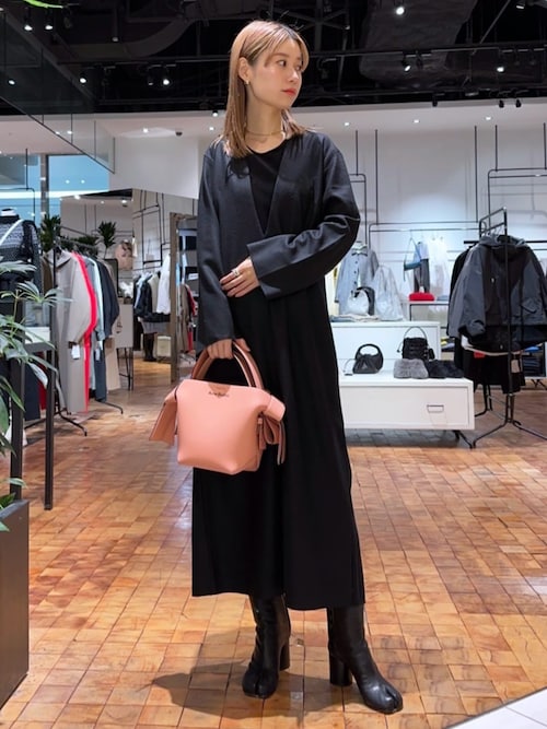 TOMORROWLAND edition ミルドウールジャージVネックワンピース