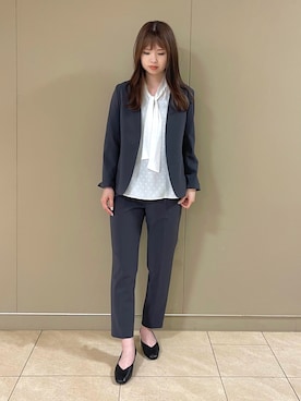 「ボウタイ」｜「アイテム（その他）」を使った、mikiさん（レディース・164cm）の夏コーディネート