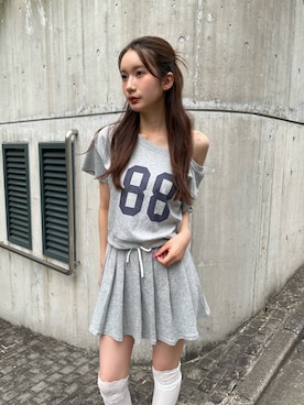 「高見え」｜「アイテム（ワンピース/ドレス）」を使った、i0kv0iさん（レディース・165cm）の夏コーディネート