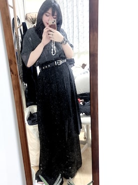 「アイテム（スカート）」を使った、muddycatbugさん（レディース・167cm）の夏コーディネート