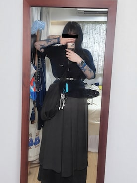 「アイテム（スカート）」を使った、あやねさん（レディース・167cm）の夏コーディネート
